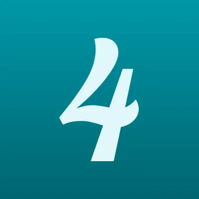 4Точки, лого-визитка