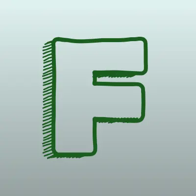 Fusion Food, магазин фастфудной продукции, лого-визитка